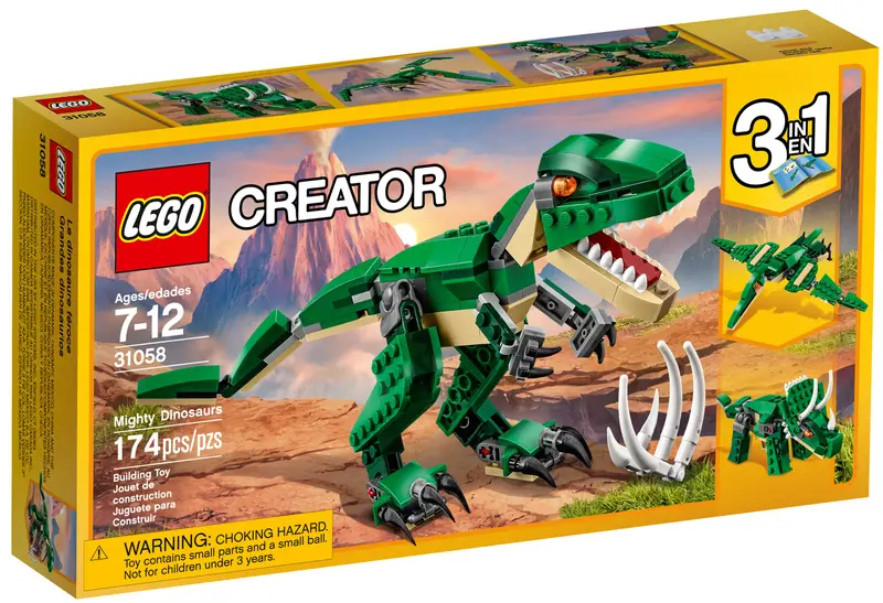 레고 크리에이터 힘센 공룡 (31058)